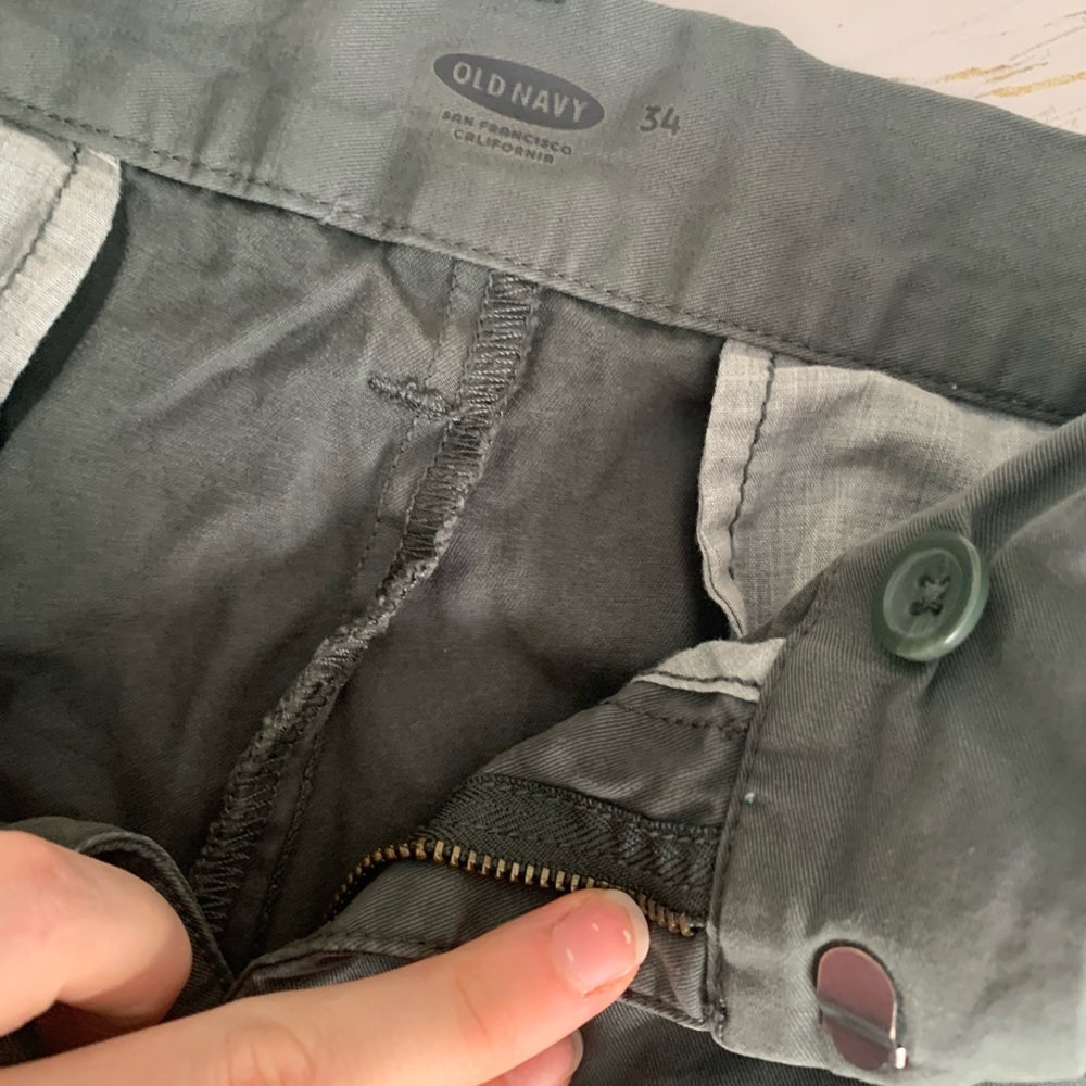 Grey old navy shorts size 34
